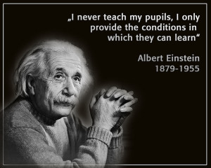 Condition to Learn - Albert Einstein Quotes