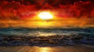 Sun rises, Romantic View - Desktop Wallpaper
