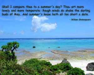 Summer Quote - Shakespeare Quotes