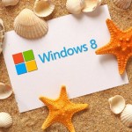 Seashells with windows - Windows 8 Wallpapers