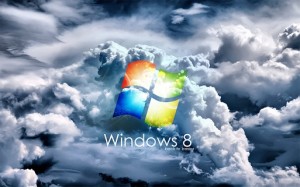 Cloudy Window - Windows 8 Wallpapers