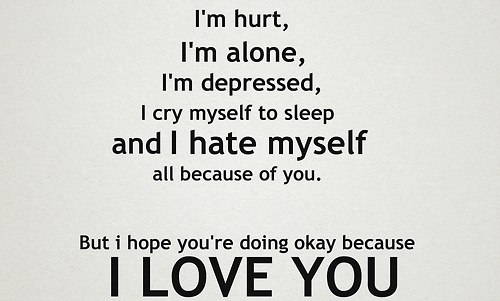 I Am Hurt - Love Sayings