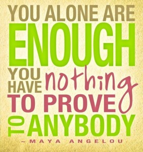 You are alone - Maya Angelou Quotes