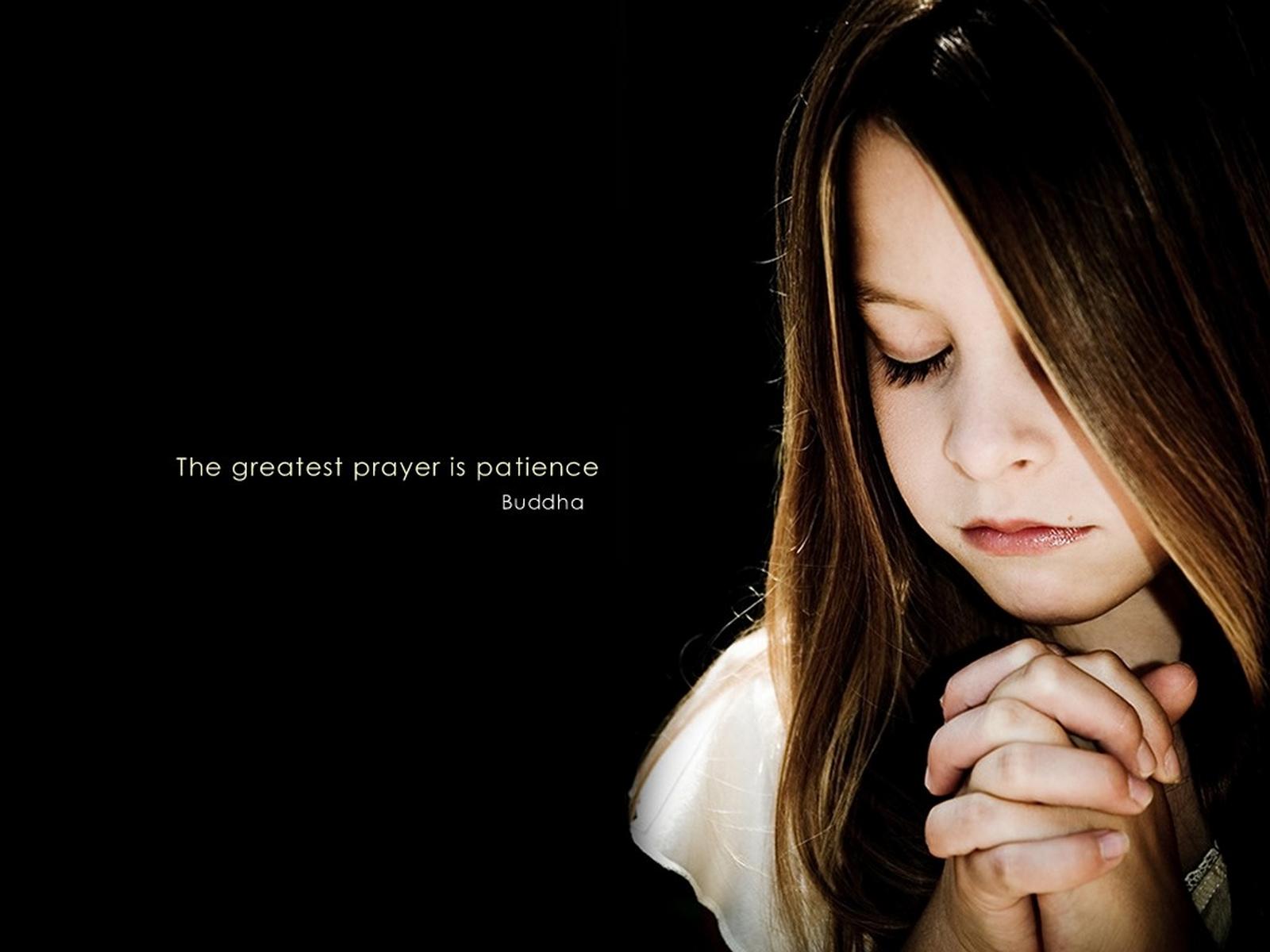 Great Prayer is Patience - Motivational Quotes