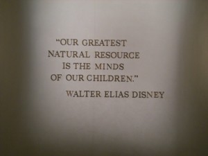 Greatest Natural Resource - Walt Disney Quotes
