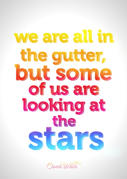 Looking Stars - Oscar Wilde Quotes