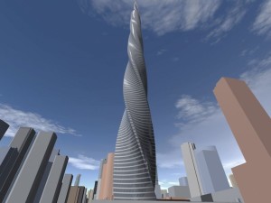 Unique skyscraper - Architectural Designs