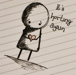 It's Hurting again - Sad Pictures
