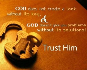 Trust Him -Trust Quote