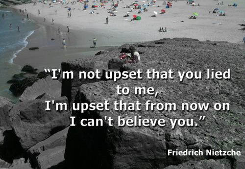 Upset With Lie - Lie Quotes