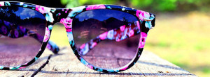 Pretty Sun Glasses large - Facebook Covers For Girls