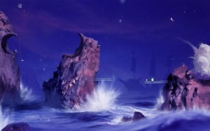 Classic game scenes - Purple Wallpapers