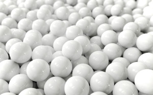 White Balls, lots of them - White Wallpapers