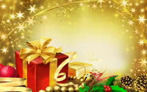 Beautiful gifts - Christmas Wallpapers