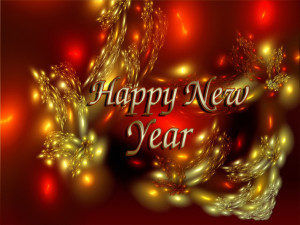 Cool and vibrant new year wishes - New Year Wallpapers