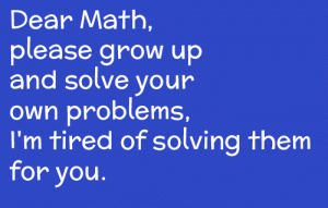 Maths and You - Funny Quotes