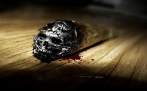 Skull poster cover - Facebook Covers