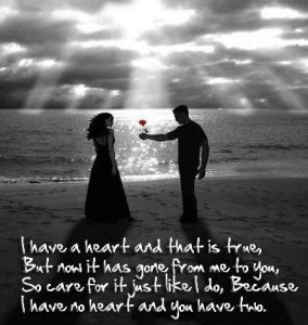 I Have A Heart, which loves you - Love Quotes For Her