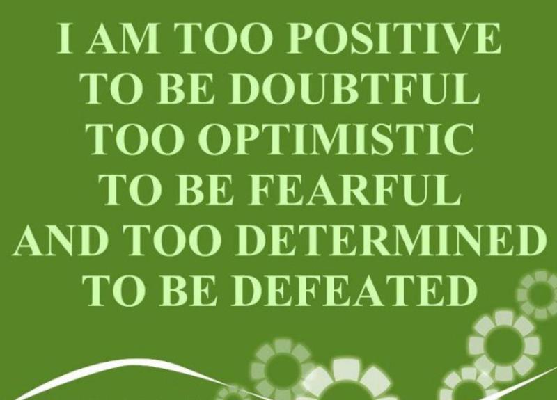 Too Positive - Positive Quotes