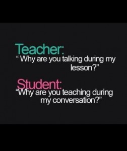Teacher and Student - Funny Quotes