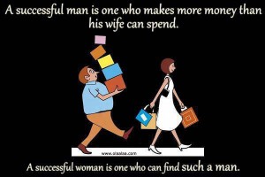 Successful Man and Women - Funny Quotes
