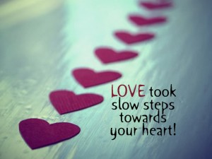 Love steps - Cute Love Quotes