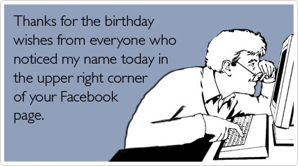 Facebook Wish funny birthday wish