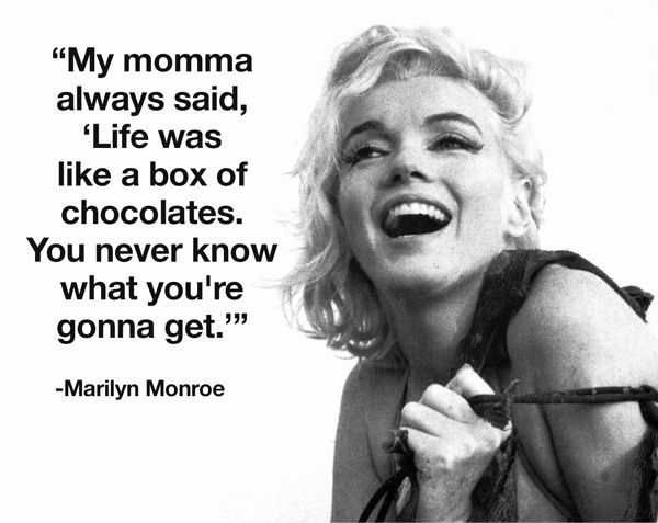 Life Was Like A Box - Marilyn Monroe Quotes