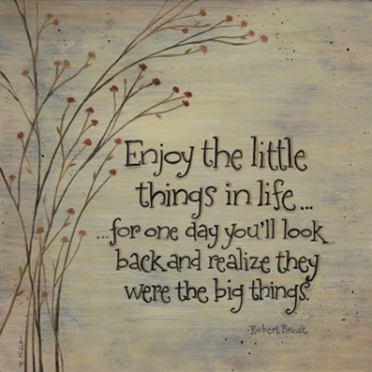 Little Things In Life - Quotes About Change