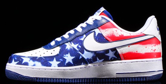 Shoe  independence day usa