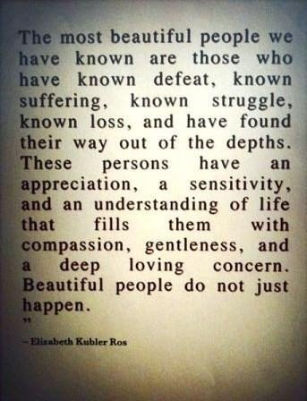 Beautiful People - Quote About Being Happy