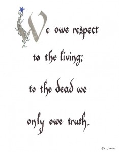 We Owe Respect - Quotes About Respect