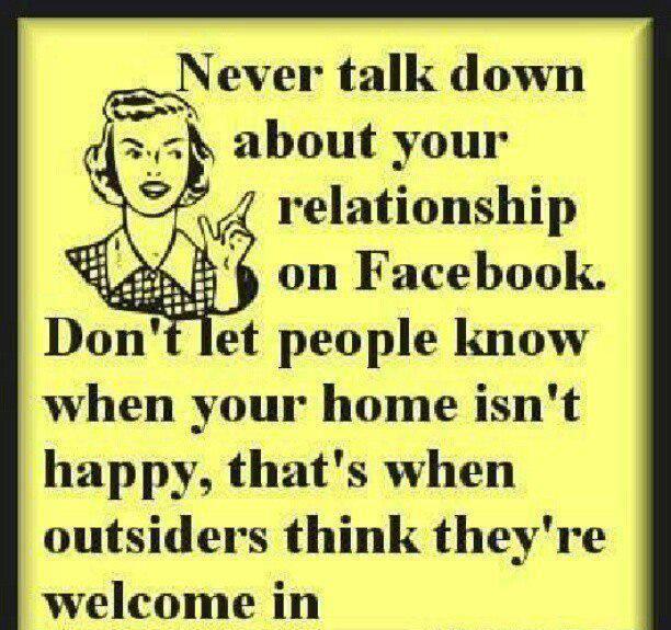 Never Talk Down About relation - Quote About Being Happy