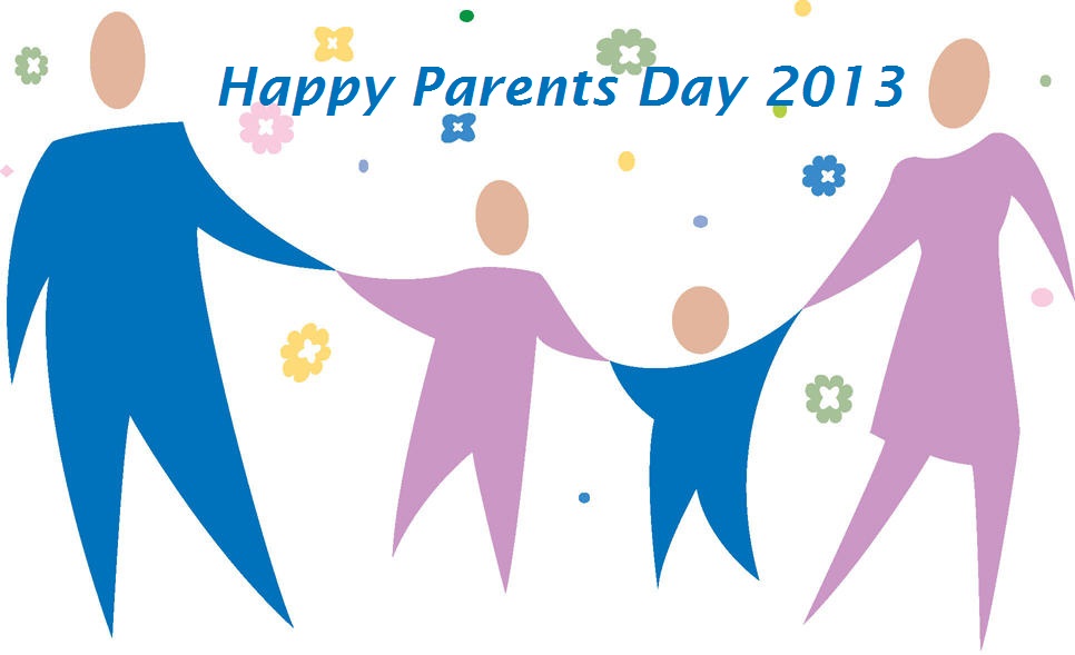 Parents day happy parents day