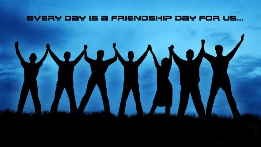 Everyday is a friendship day friendship quote