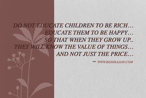 To Be happy inspirational educational quotes