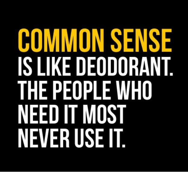 Common Sense - Inspiration Quotes About Life Lessons