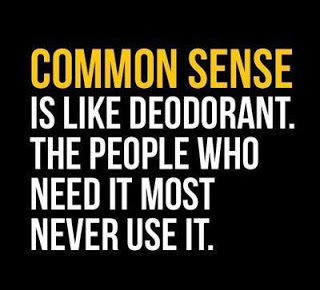 Common Sense is like seodorant inspirational quotes for soldier