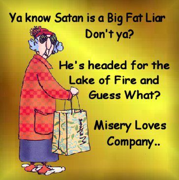 Lake of Fire - Funny Maxine Quotes
