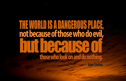 Dangerous Place military quote
