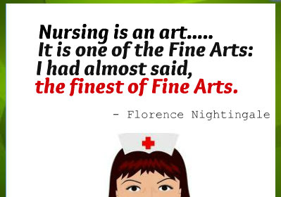Nursing is an art inspiring nursing quotes
