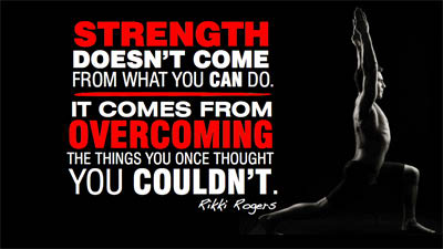 Strength positive workout quotes