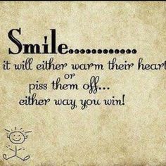 Smile positive reinforcement quotes