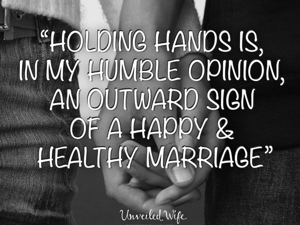 Holding Hands positive marriage quotes