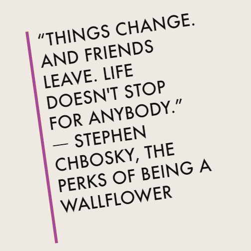 Things Change one sided friendship quotes