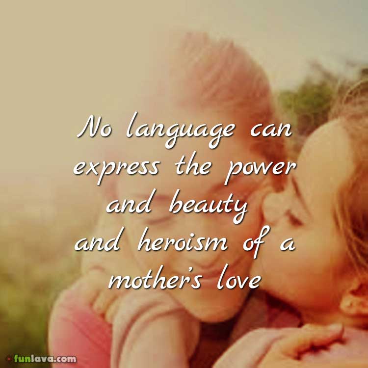 power of mothers love