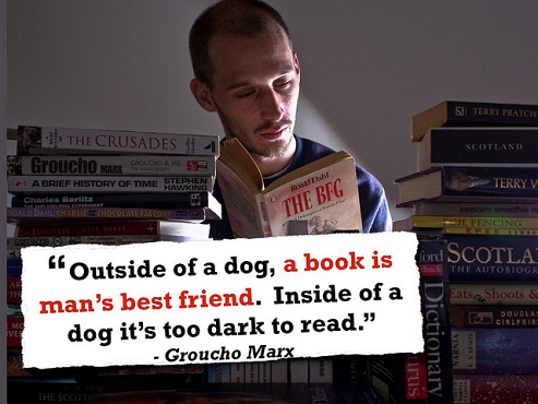 A book is a best friend - Friendship quotes
