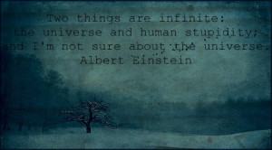 Infinite Things - Albert Einstein Quotes