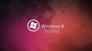 The Cloud at your Finger - Windows 8 Wallpapers