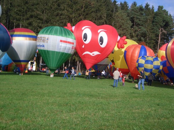 Funny hot air balloons